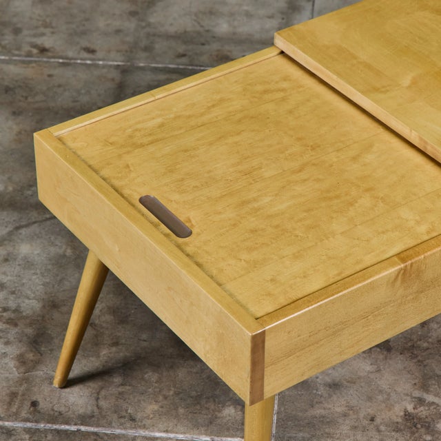 Pair of John Keal Side Tables for Brown Saltman For Sale - Image 12 of 18