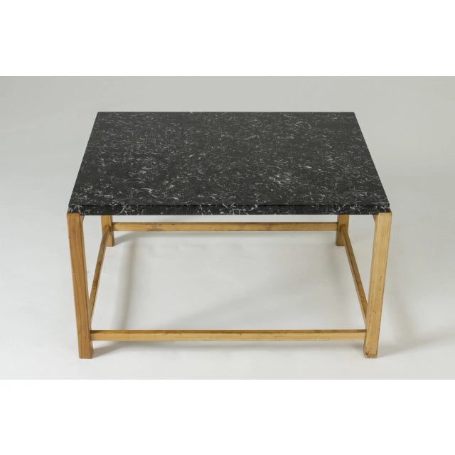Marble Coffee Table by Carl-Axel Acking for Torsten Schollin For Sale - Image 4 of 10