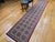 1900 - 1909 Vintage Persian Qum Runner Rug, Hand-Knotted Wool, Allover Geometric Pattern, 3x13, Tan & Red For Sale - Image 5 of 14