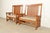 Mission Stickley Mission Oak Arts & Crafts Spindle Benches or Settees, Pair For Sale - Image 3 of 14