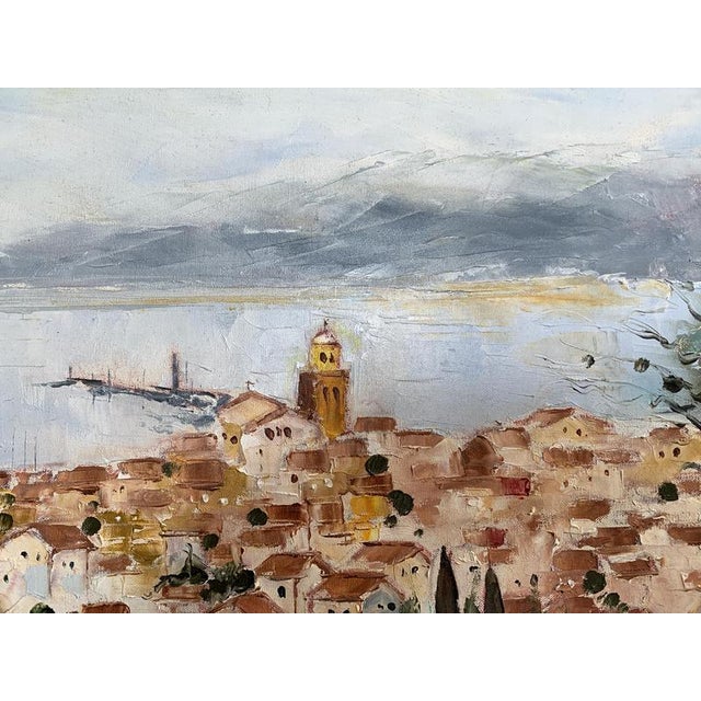 Jean Bouché, Saint Tropez, 2010, Oil on Canvas. For Sale - Image 5 of 5