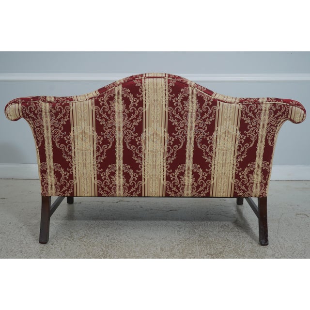 Kittinger Colonial Williamsburg Wa - 1055 Mahogany Camelback Sofa Loveseat For Sale - Image 15 of 18