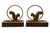 Metal Art Deco French Gilded Bronze and Rosewood Squirrel Bookends, 1930, Set of 2 For Sale - Image 7 of 7
