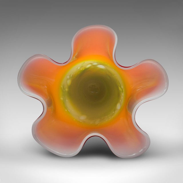 Red 1970's Large Vintage Flower Vase For Sale - Image 8 of 10