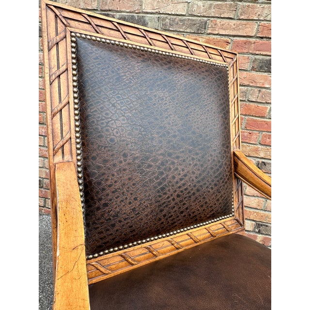 Vintage Leather Chair | Chairish