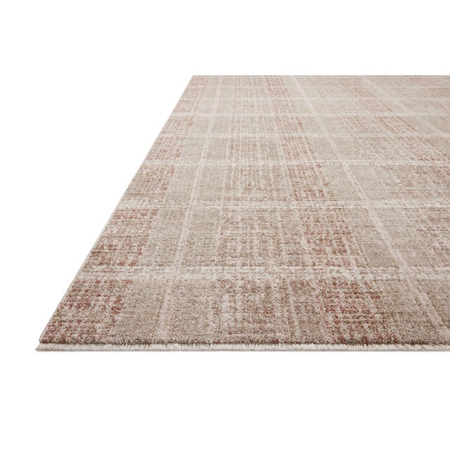 The Ember Collection by Angela Rose x Loloi is a modern flatweave area rug with a timeless plaid pattern that adds depth...