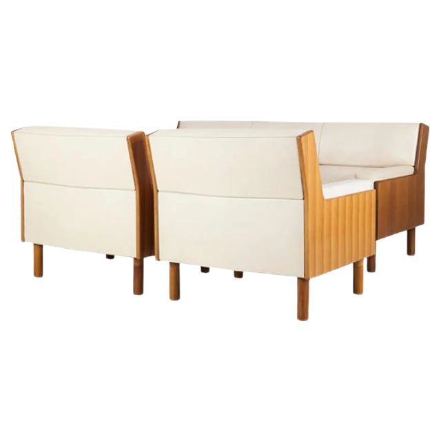 Armchairs & Couch from Anonima Castelli, 1950s, Set of 3 For Sale