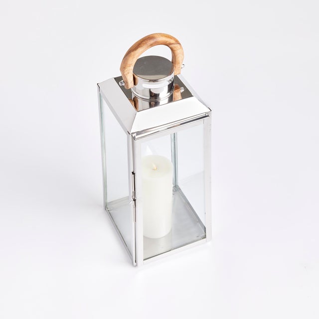 Modern Oceanside Outdoor Lantern Large For Sale - Image 3 of 7
