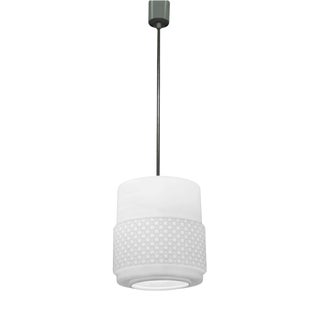 Mid-Century Opaline Glass Pendant, Czechoslovakia, 1960s For Sale
