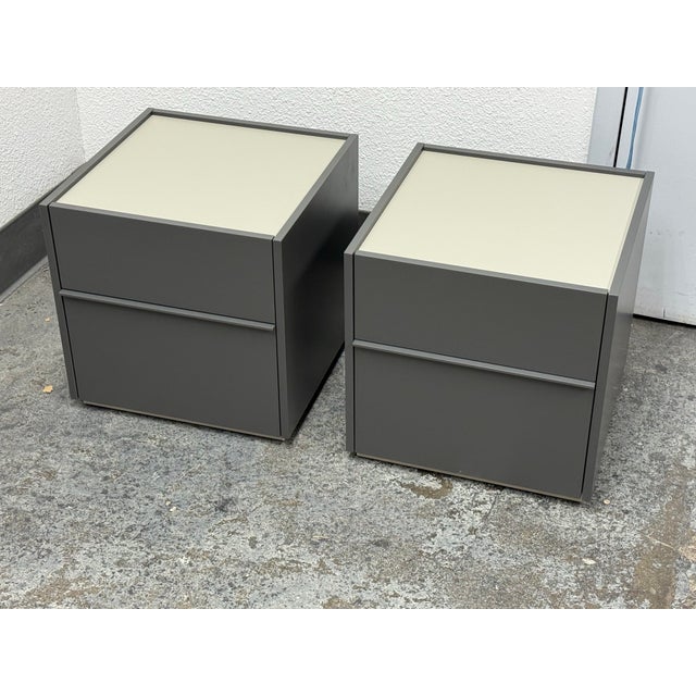 Modern San Giacomo for Room Service 360 Filo Mono Nightstands, Pair For Sale - Image 3 of 12