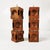 Mid-Century Modern Modular Teak Candlesticks, Denmark, 1960s, Set of 6 For Sale - Image 10 of 10