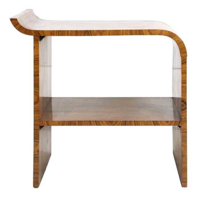 Vintage Coffee Table in Plywood and Steel, Italy, 1970s For Sale