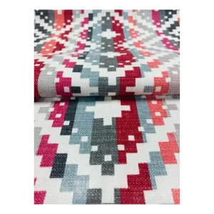1.25 Yd Romo Takana Red Tulip Pink Coral Grey Cream Geometric Upholstery & Drapery Fabric Whs 3048 Gold