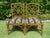 Vintage Palm Beach Regency Fretwork Rattan Dining Chairs | Set of 4 For Sale - Image 9 of 12