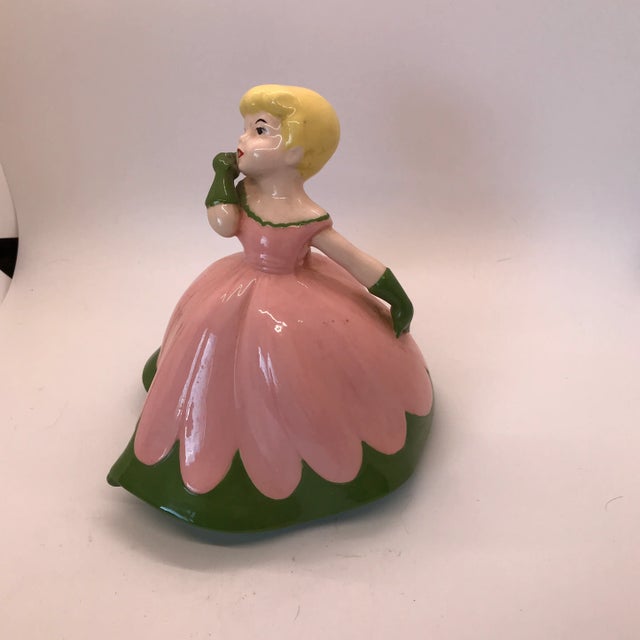 Beautiful Holland Mold 1959 Ceramic figurine. Vintage Dancing Girl. Perfect for a little girls decor.