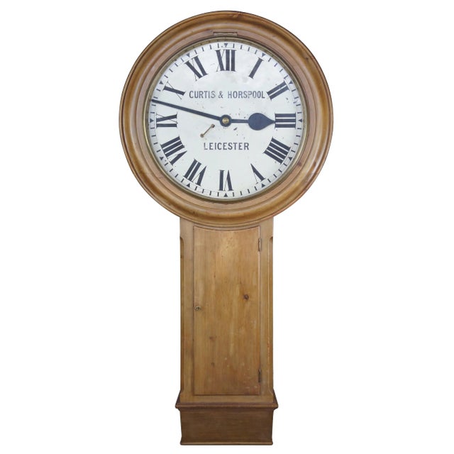 18th Century English Pine Curtis & Horspool London Act of Parliament Tavern Clock For Sale - Image 10 of 10