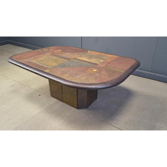 Brutalist Kingma Coffee Table, 1970s For Sale - Image 6 of 11