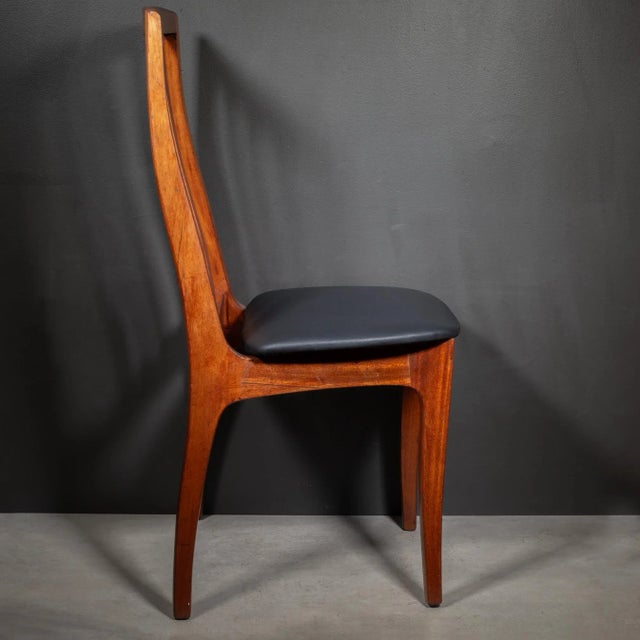 Reupholstered Mid-Century Danish Dining Chairs c.1960 For Sale - Image 13 of 15