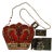 Mary Frances Crimson Queen Handbag For Sale