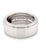 Mid 20th Century Cartier 18k White Gold Wide Wedding Band Ring With Diamond Size 5 For Sale - Image 5 of 7