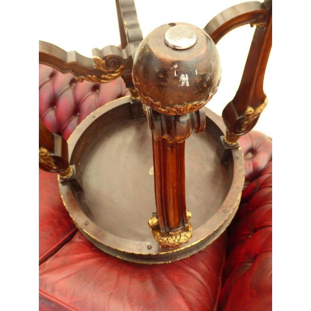 Antique Walnut and Gilt Table from Maple & Co., 1920 For Sale - Image 10 of 16