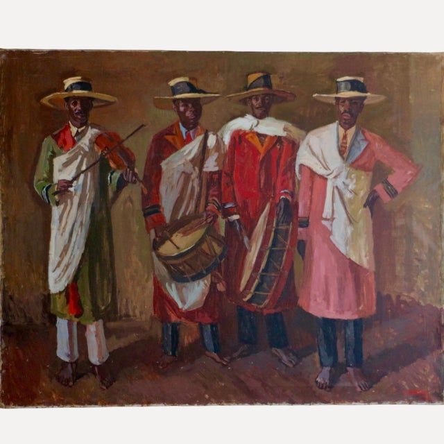 George-André Klein, Figurative Composition, 1937, Oil on Canvas For Sale - Image 13 of 13