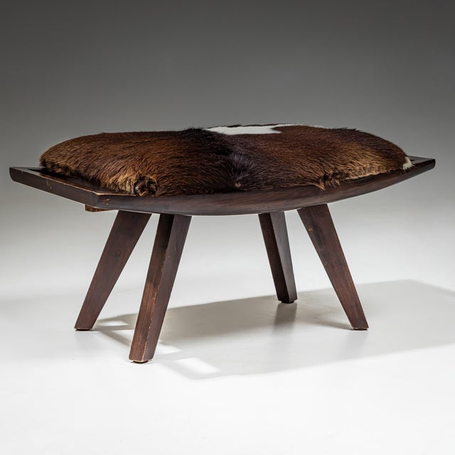 Mid-Century Modern Paul László Lounge Chair with Ottoman, Glenn of California, USA, 1950s For Sale - Image 3 of 8