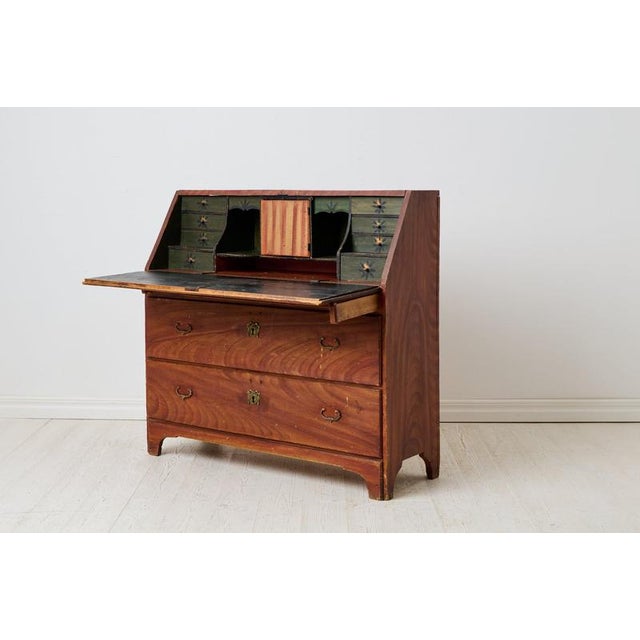 Antique Swedish Country House Secretaire, 1840 For Sale - Image 5 of 15