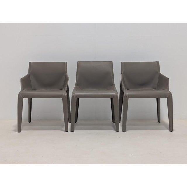 Seattle Dining Chairs from Poliform, Set of 3 For Sale - Image 4 of 13