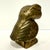 Brass Brass Owl Figurine Vintage Statue Decor Bird Sculpture Purchased in Munich, Germany For Sale - Image 8 of 10
