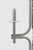 Mid-Century Modern Gaetano Sciolari Style Polished Chrome Table Lamp 20th Century Modern Lighting For Sale - Image 3 of 6