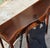 English George III Style Serpentine Mahogany Console / Serving Table With Satinwood Inlay, Late 20th Century For Sale - Image 4 of 18