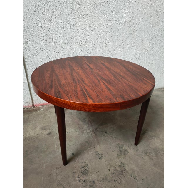 Mid-Century Extendable Palisander Dining Table from Dinamarca, 1970s For Sale - Image 12 of 12
