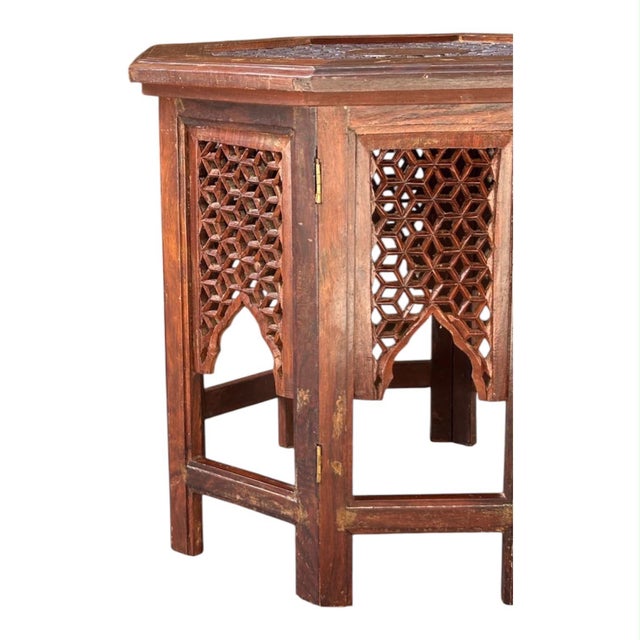 Anglo-Indian Side Table, 1890s For Sale - Image 5 of 9