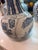 Chinoiserie Vintage Blue & White Chinese Porcelain Chinoiserie Vase With Pagoda Landscape Motifs For Sale - Image 3 of 13