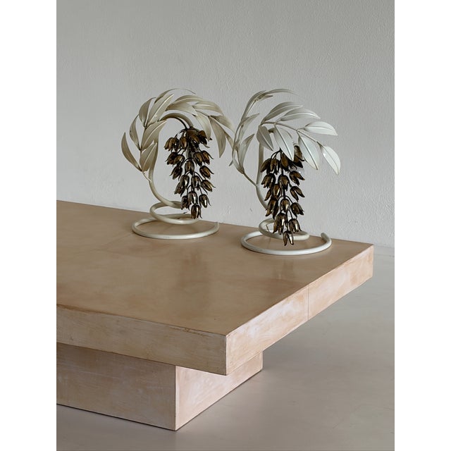 Vintage Metal Table Lamps, 1970s, Set of 2, in Flawless conditions. Designed 1970 to 1979 European Plug (up to 250V).The...