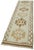 Boho Chic Beige Bohemian Runner Rug For Sale - Image 3 of 7