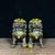 Chinese Vintage Pair of Chinese Gilt Bronze Guardian Lions (Foo Dogs) For Sale - Image 3 of 10