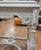 Early 20th Century Hardwood Jacobean Console Table With White Distressed Painted Finish For Sale - Image 10 of 10