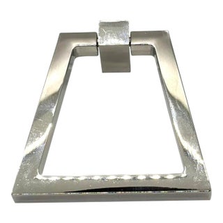 Baker Modern Pull Polished Nickel For Sale