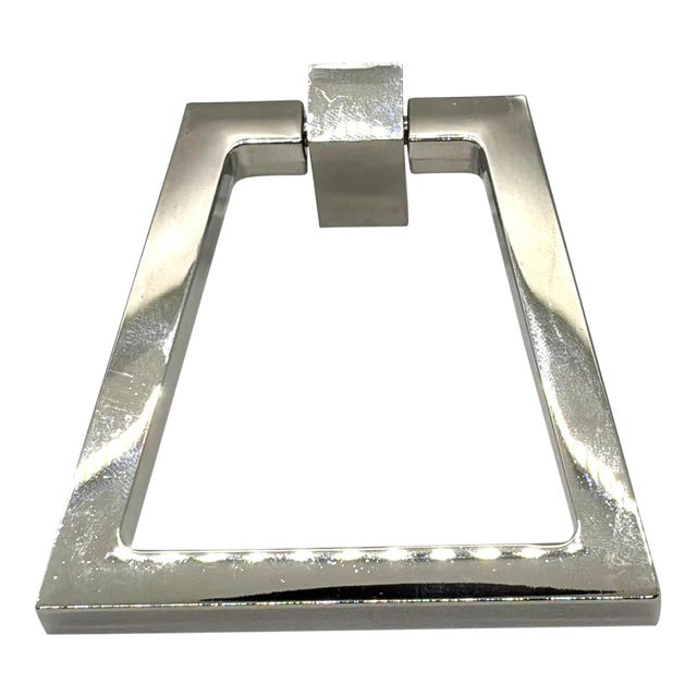 Baker Modern Pull Polished Nickel For Sale