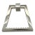 Baker Modern Pull Polished Nickel For Sale