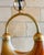 Exceptional, very large hanging lamp from the 1970s, made by the German Cosack Leuchten. The enormous lampshade has a...