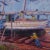 English Vintage Impressionist Oil Painting of a Harbor Scene For Sale - Image 3 of 10