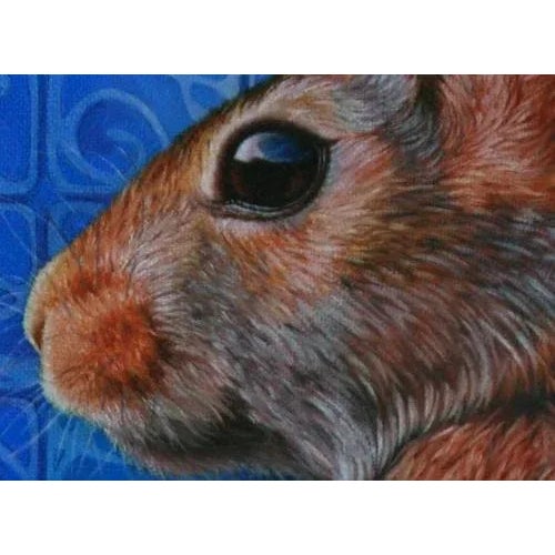 Contemporary Deborah DeSaix, Animal Portrait, Oil Painting For Sale - Image 3 of 8