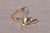 The Massa: Flowing Bypass Ring with Natural Diamond For Sale - Image 4 of 11
