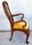 Queen Anne Dining Armchairs Hand Painted Set of 4 For Sale - Image 4 of 12
