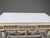 1970s 1970 French Louis XVI Cream Gold Beech Center Table For Sale - Image 5 of 12