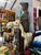 Tribal Wooden Vintage Hand Carved Totem Style Sculpture For Sale - Image 3 of 8