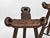 Black Vintage Brutalist Marbella Stools attributed to Sergio Rodrigues, 1970s, Set of 2 For Sale - Image 8 of 12